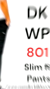 D.K WP 801 กางเกงขากระบอกเล็ก 5 กระเป๋า