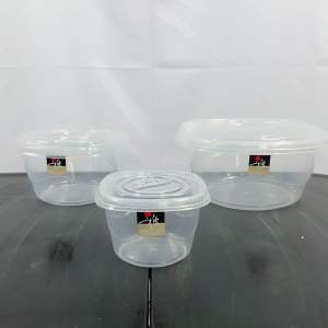 UniGlobal (Set of 2) High Quality Square Food Keeper Storage