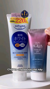 Sữa rửa mặt Kose Softymo Cleansing Foam Tuýp Lớn 220g