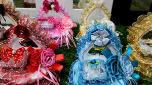 Single Bekas Cincin Perkhawinan Hantaran /Wedding Hantaran Perkhawinan Decoration /DIY Decoration Hantaran /Bekas Cincin Perkhawinan Hantaran /Murah #Murah # Offer # Offer # Offer #Bekas Cincin Perkhawinan.