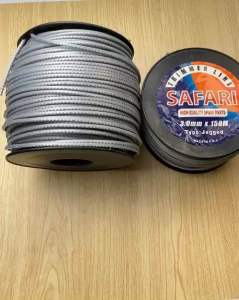 Cước Gai Xám SAFARI 3.0mm-3.5mm-4.0mm Dùng Cho Máy Cắt Cỏ. Dây Cước Phát Cỏ