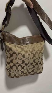 Used/Preloved Authentic Vintage Signature canvas sling