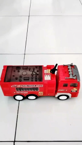 MAINAN ANAK MOBIL PEMADAM KEBAKARAN FIRE TRUCK ADA SIRINE DAN LAMPU DHABORIBO