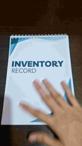 Customize Inventory Record A5 / A4 Size / 80 gsm / 60 leaves
