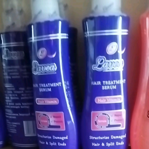 BLUE SERUM VITAMIN RAMBUT/HAIR TREATMENT SERUM LAVEA (BLUE)