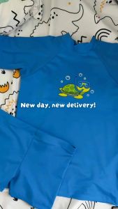 TURTLE RASHGUARD SET FOR KIDS 1-12 YEARS OLD
