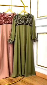 081 Gamis Meisya Style Best Seller Terbaru 2025