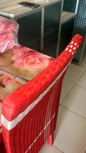 Meja Makan Rotan Sintetis 4 Kursi Minimalis / Set Meja Makan Murah Cirebon Tegal Brebes Pemalang Pekalongan Bandung