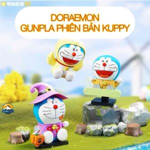 Đồ chơi lắp ráp xếp hình Doraemon Gunpla bộ sưu tập nhân vật Kuppy chính hãng Keeppley