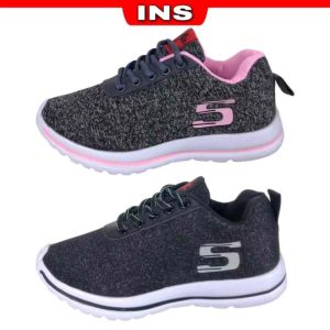 INS 💖 36-41 Women Sneakers Fashion Sport Shoes Jogging Running Working Outdoor Shoes Ladies Kasut Sukan Wanita Kasut Perempuan