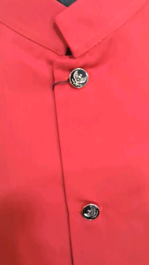 Jas Koko Jasko Mandarin Warna Merah Cabe Terbaru