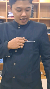 Jas Koko Jasko Mandarin Warna Hitam Terbaru