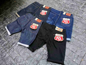 กางเกงขาสั้น​justin​แท้​100​%  ริมแดง