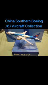 China Southern Boeing 787 Diecast Toy Airplane Model - 6 Inches with Stand
