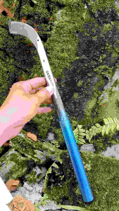 Pisau Sadap Karet Paku Rel / Baja Pandrol Original