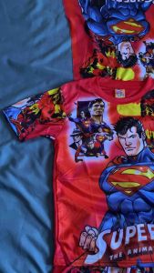 ชุดซุปเปอร์ฮีโร่มีปีก 1-4 ขวบ เนื้อผ้าไมโคร นุ่มใส่สบาย