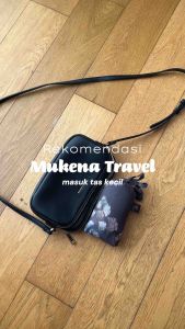 Mukena Dewasa Parasut Motif 2in1 Travel Pouch