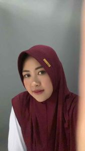 Bergo Hamidah Size L: Hijab Bergo Nyaman & Elegan