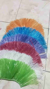 Aksesoris rumbai tali rafia selempang tali rafia