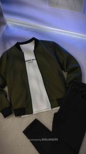 Jaket Bomber Polos Pria - Cocok Untuk Semua Gaya