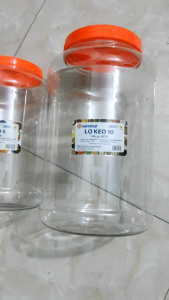 Lọ hũ nhựa tròn 5kg 10 kg hàng Cao cấp việt nhật