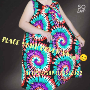 PLUS SIZE DUSTER (L-3XL) COTTON SPANDEX FABRIC (MALAMBOT TELA)