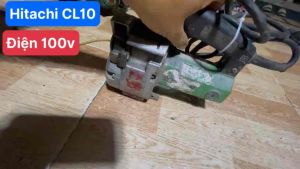 Máy cắt ty ren Hitachi - hàng bãi Nhật dùng điện 100 Volt cắt ty tối đa 10mm