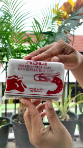 5 Pcs TERASI UDANG REBON CAP KEPALA SAPI & UDANG KEMASAN BESAR KHAS INDRAMAYU CIREBON