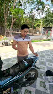 ( tặng lót tay) baga phượt xe Exciter 150