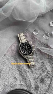 [Original] A8820G SS-4 Balmer Chronograph Sapphire Mens Watch with Black Dial and 50m Water Resistant Silver Stainless Steel Bracelet | Official Warranty