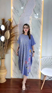 DASTER LOWO KALONG CAP ENCIM LINGKAR DADA 140  RAYON PREMIUM TEBAL DAN ADEM BATIK PEKALONGAN