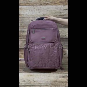 TAS RANSEL/BACKPACK CHIBAO KANVAS 5Ruang ((Muat Laptop 16inc)) CB702-35