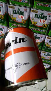 Herin Pengencer Lem & Cat Kemasan Kaleng Isi 1 Liter