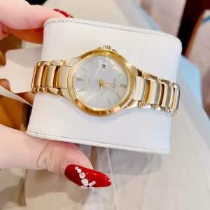 ĐỒNG HỒ NỮ CHÍNH HÃNG Citizen EW2522-51D Eco-Drive White Dial MOP Gold Stainless Steel For Lady Chandler