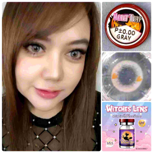 คอนแทคเลนส์ รุ่น Heart Trap สีเทา/ตาล/ดำ/ฟ้า Gray/Brown/Black/Blue มีสายตา (0.00)-(-7.00) เปลี่ยนแทนทุกเดือน