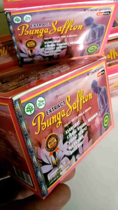 kapsul asam urat bunga saffron