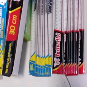 Penggaris Plastik/Mika 30 cm 1 pcs