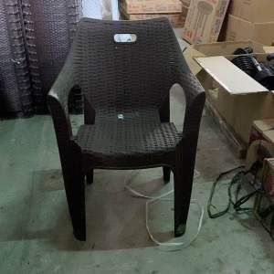 Centrix High Quality Durable Big Rattan Chair Indoor Outdoor Chair Living Room Chair Garage Chair Office Chair Balcony Chair With Armrest