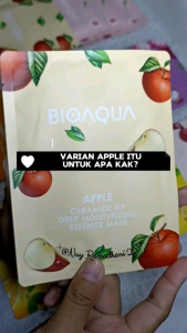 BIOAQUA - Masker Wajah Bioaqua Apel Ceramide NP – Melembapkan & Menutrisi Kulit