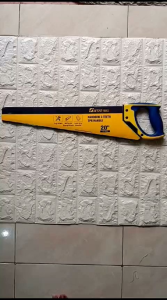 Jetjo Tools Gergaji Tangan Kayu 3 Gigi Handsaw 3 Teeth 20\" Gagang TPR