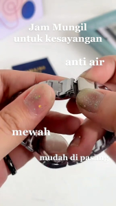 Jam Tangan Wanita Rantai Kecil Oruss New Anti Air Stainless Garansi 1 tahun Analog