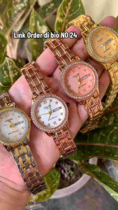 Jam Tangan Wanita Original ORUSS Diamond Anti Air Murah Elegan Import Gaya Korea Analog