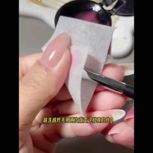 Nail Art Cleaning UV Gel Brush Transparent Glass Cup Brush Wash Oil Cleaning 60ml Alat kuku l2nail 洗笔凝胶保养护笔光疗胶彩绘清洁洗笔水
