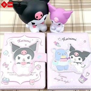 Kuromi Soft Leather Cover Diary Notebook Yearly Planner Colorful Inner Page Buku Nota  High Quality