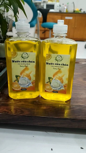 Nước rửa chén hương chanh Tuệ Linh - Loại bỏ mùi tanh sạch dầu mỡ
