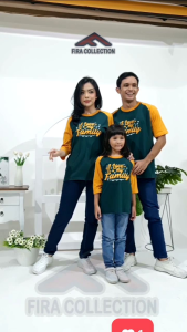 Kaos couple keluarga baju pasangan