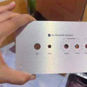 Gem2.1 หมอนเข้มเพลิด สีเงิน 5x23 วัตแบต เดิมพัน 9x27 สวิตช์เปิดปิด พร้อมเซาะ เพลททั้งหมด 12มิล (DC11)