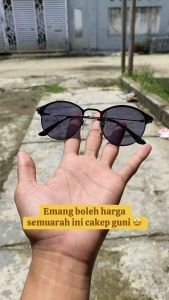 Kacamata Photocromic Minus Frame Oval Cewe Cowok