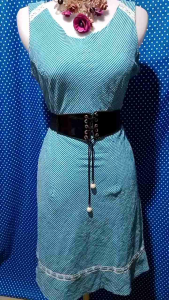 DRESS KUTUNG/SLEEVELESS BIRU(KOUMEI) 97