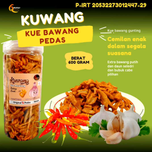 KUE BAWANG - KUWANG PEDAS 600 GRAM